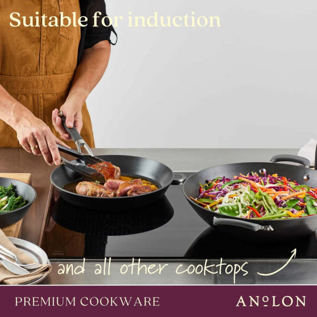 Anolon Endurance+ 14cm milk pan 900ml nonstick saucepan with pouring spouts