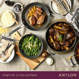 Anolon Endurance+ 14cm milk pan 900ml nonstick saucepan with pouring spouts