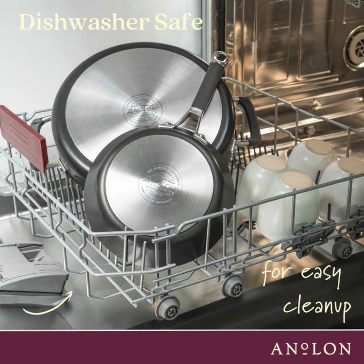 Anolon Endurance+ Nonstick Induction Wok 36cm | Minimax