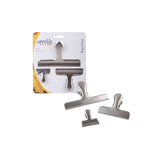 Appetito Bag Clips Stainless Steel Set of 3 | Minimax