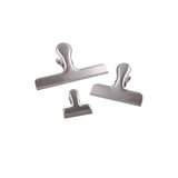 Appetito Bag Clips Stainless Steel Set of 3 | Minimax