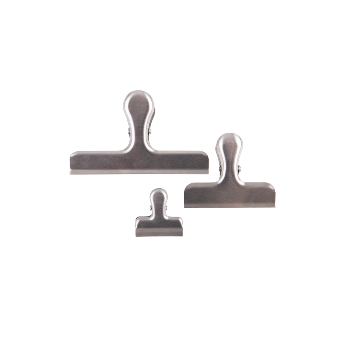 Appetito Bag Clips Stainless Steel Set of 3 | Minimax
