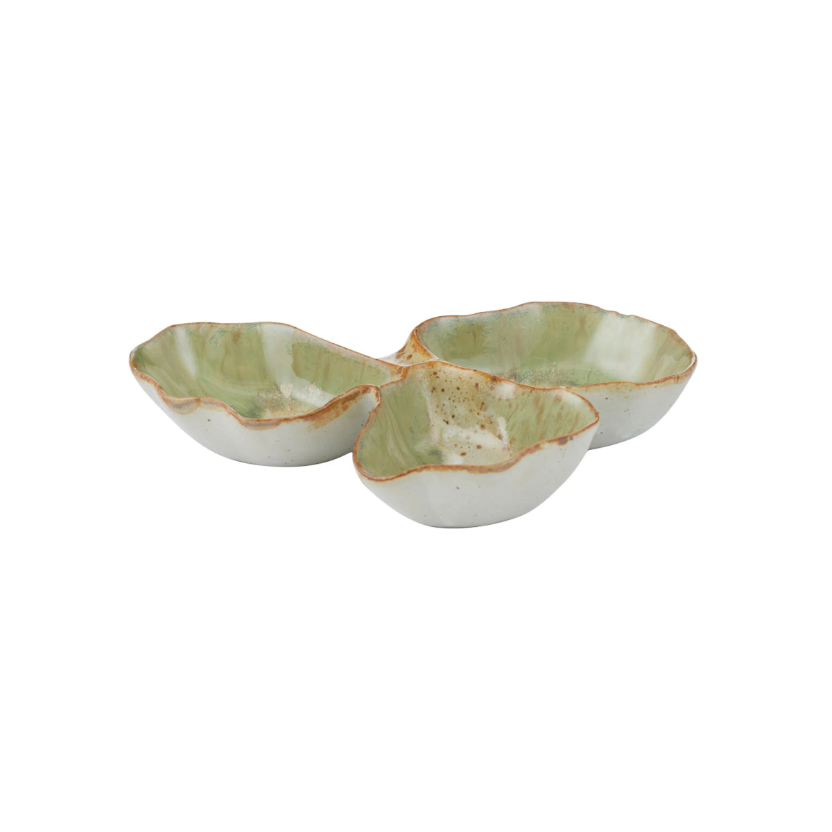 Assemble Ciotola Ceramic Dish Green 18.5x15.5x4cm | Minimax