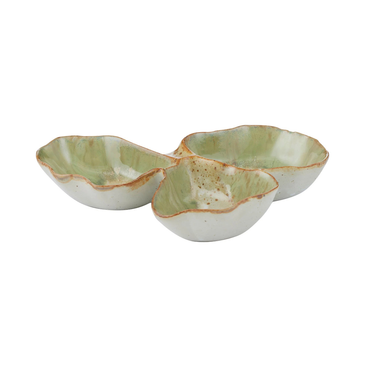 Assemble Ciotola Ceramic Dish Green 20.5x16.5x4.5cm | Minimax