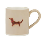 Assemble Dachshund Ceramic Mug Natural 12.5x8.5x9.5cm | Minimax