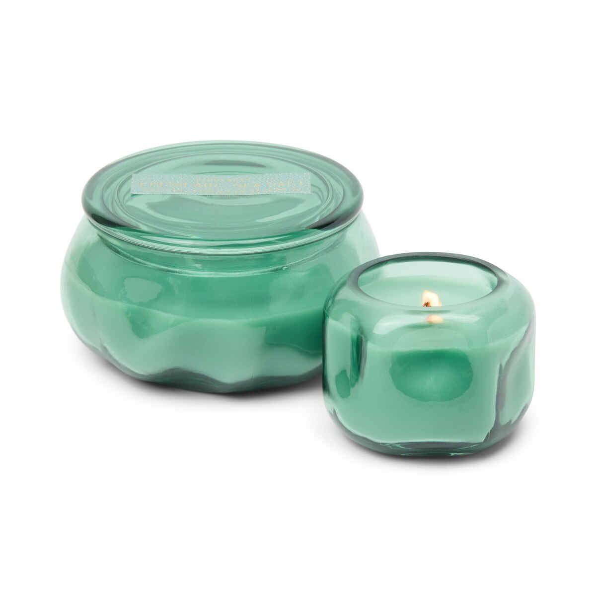 Paddywax Basalt Turquoise Fresh Air & Sea Salt Candle 141g | Minimax