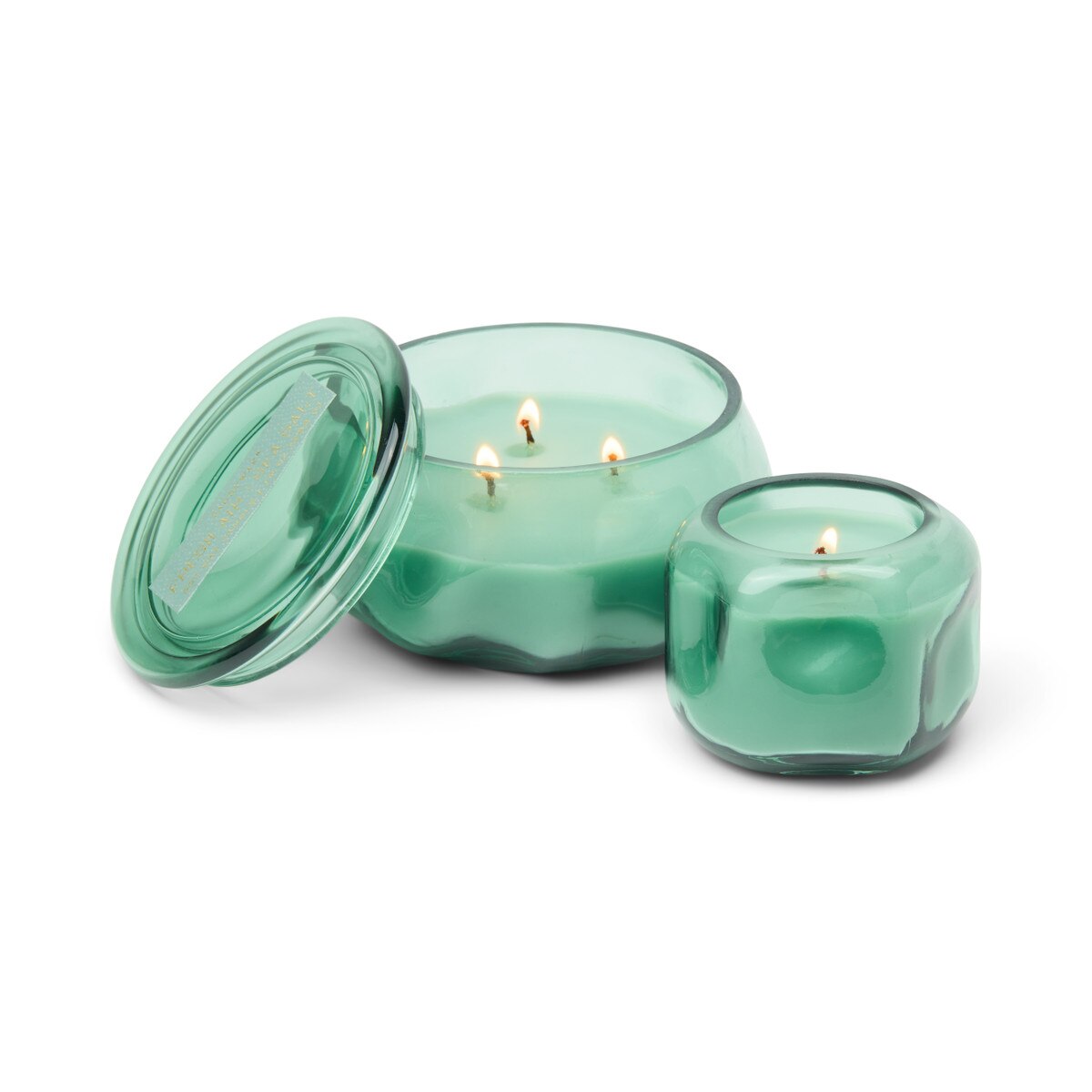 Paddywax Basalt Turquoise Fresh Air & Sea Salt Candle 141g | Minimax