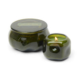 Paddywax Basalt Green Glass Candle  283g - Wild Fig & Cedar | Minimax