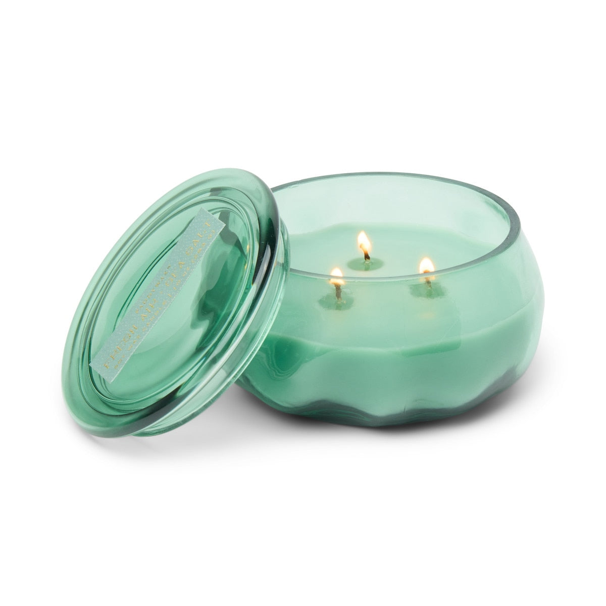 Paddywax Basalt Turquoise Candle 283g-Fresh Air & Sea Salt | Minimax