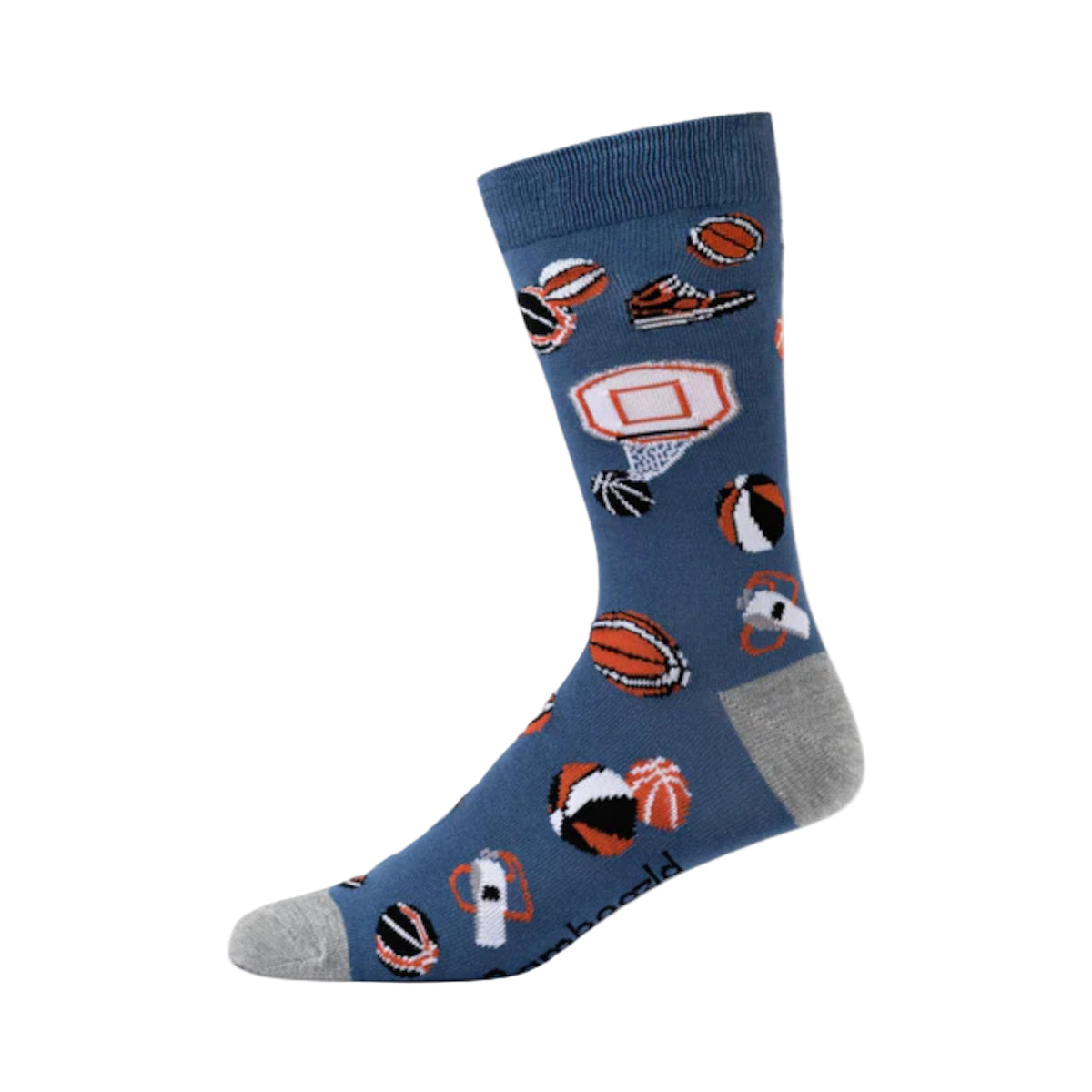 Bamboozld Basketball Socks Blue