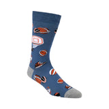 Bamboozld Basketball Socks Blue
