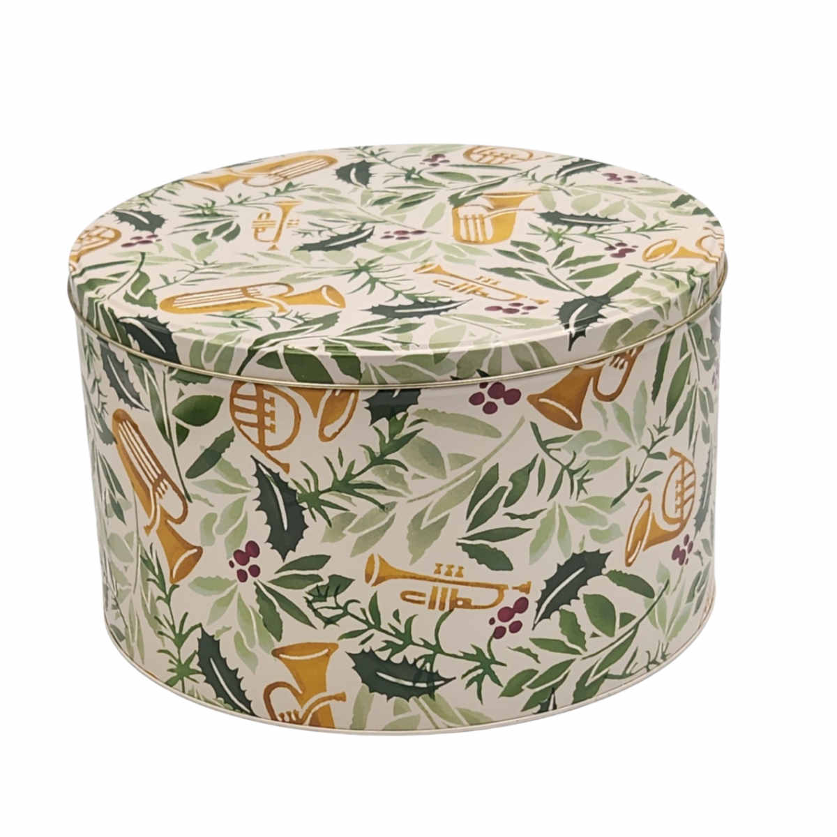 Emma Bridgewater Bring In The Green Round Tin Large | Minimax