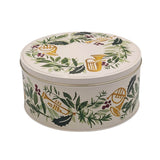 Emma Bridgewater Bring in the Green Round Tin Small | Minimax