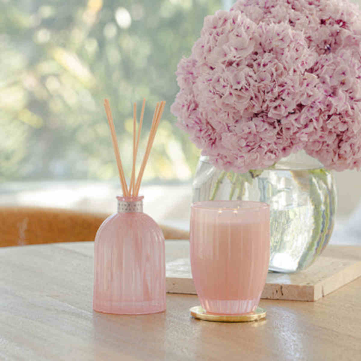 Peppermint Grove Pink Rose & Marshmallow Soy Candle 370g | Minimax