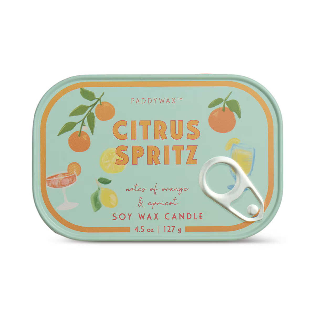 Paddy Wax Bistro Citrus Spritz Tin Candle 127g | Minimax