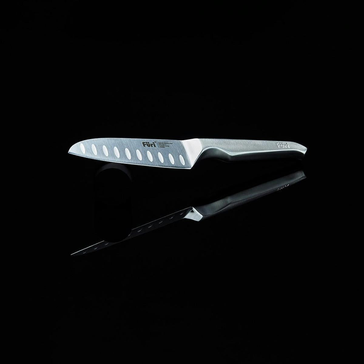 Furi Stone Knife Block Set Snow Terrazzo 6 Piece