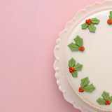 Sprinks Icing Decorations Holly 8 Pieces