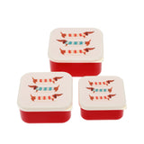 Rex London Sausage Dog Snack Boxes (Set of 3) | Minimax