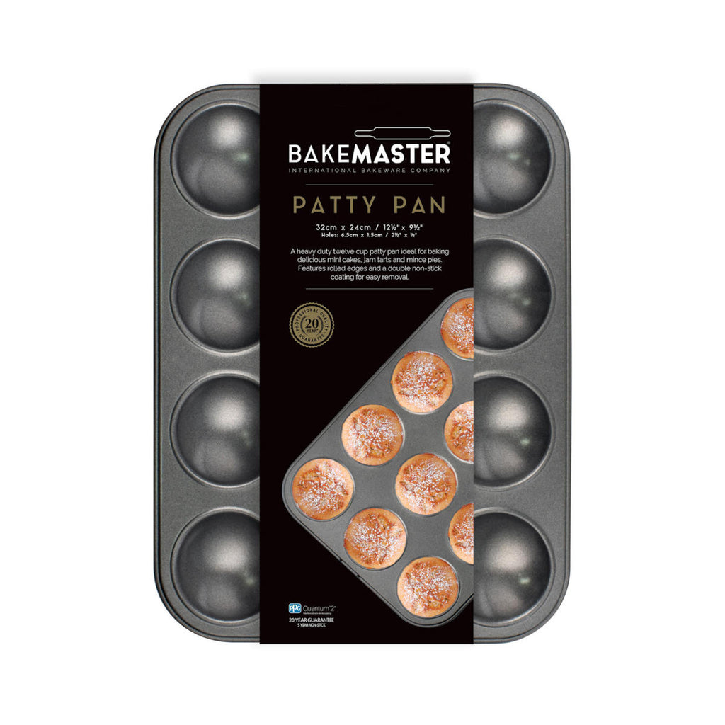Bakemaster 12 Cup Patty Pan 32cm | Minimax