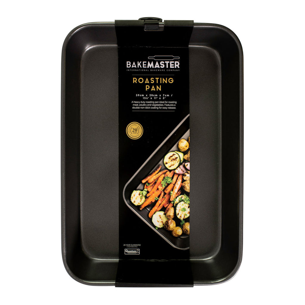 Bakemaster Deep Roasting Pan Large 39x28x7cm | Minimax