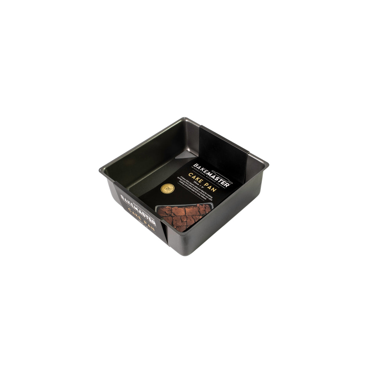 Bakemaster Loose Base Deep Cake Pan Square 20cm | Minimax