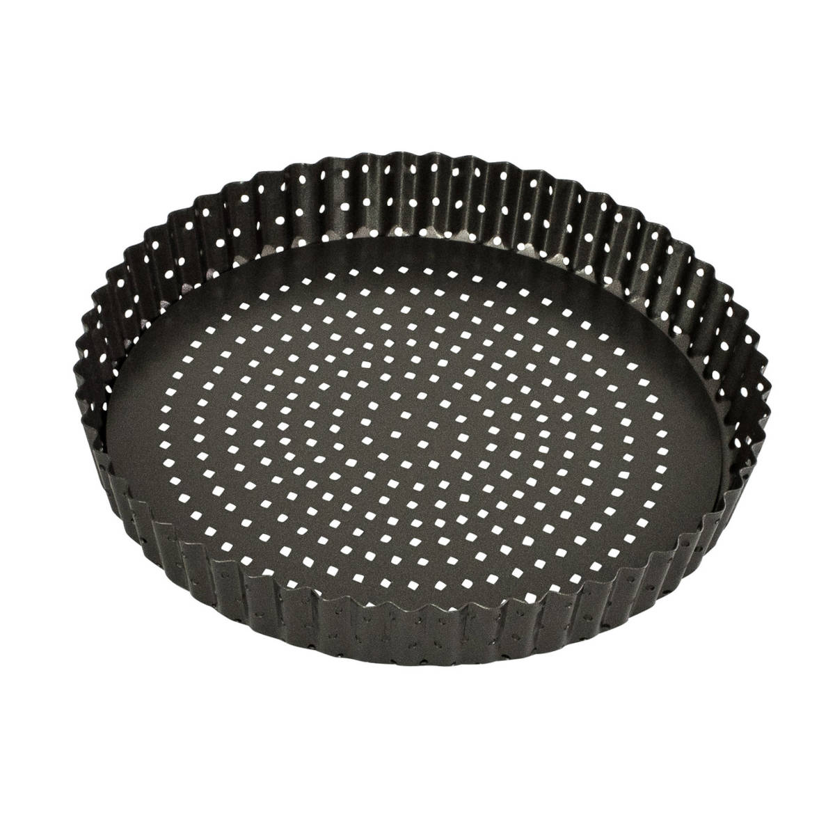 Bakemaster Perfect Crust Loose Base Quiche Pan 25cm