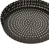 Bakemaster Perfect Crust Loose Base Quiche Pan 25cm