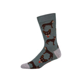 Bamboozld Mens Kelpie Bamboo Sock Khaki | Minimax