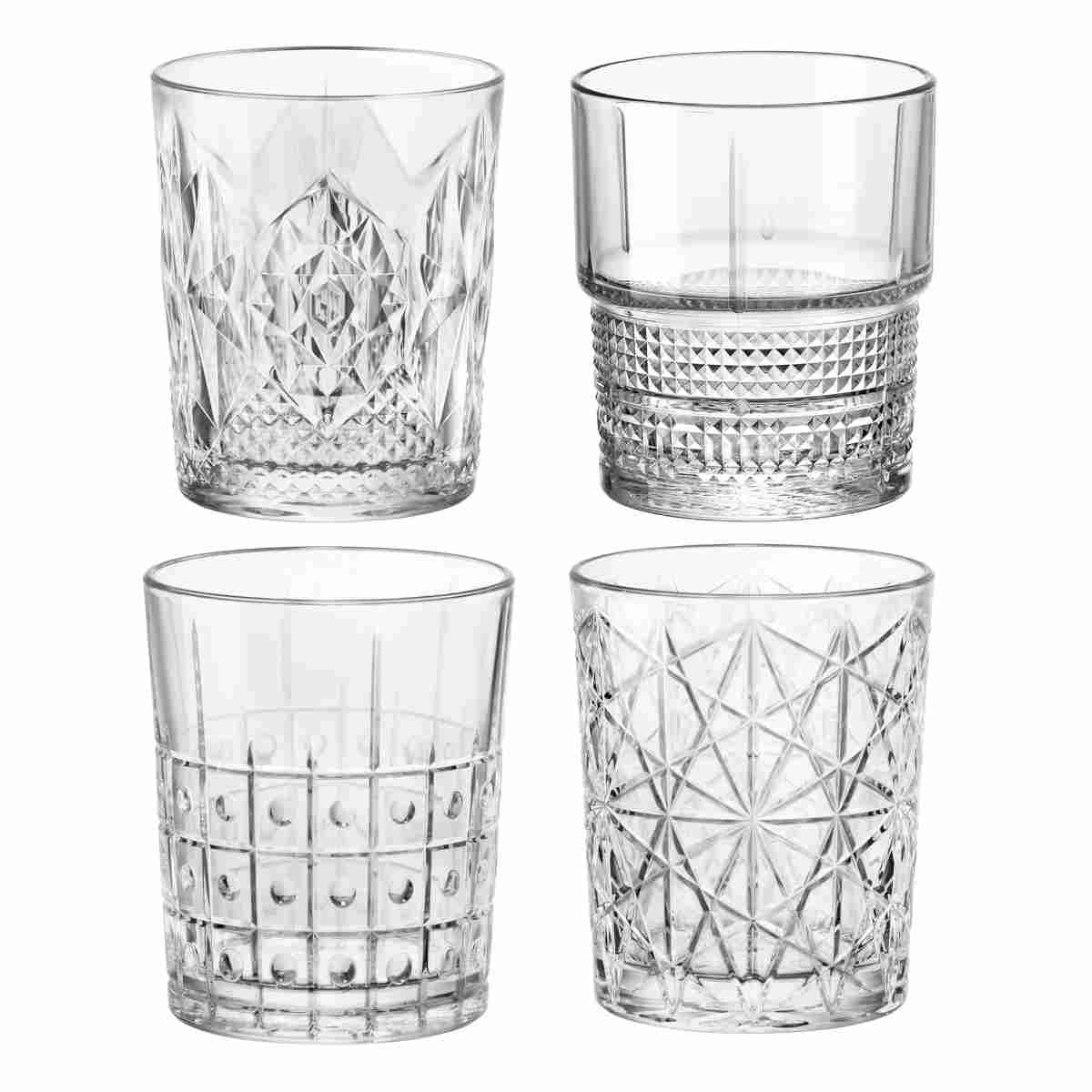 Bormioli Rocco Bartender Mixed DOF Set of 4