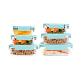 Bentgo Rectangle Glass Storage Set 6 Piece