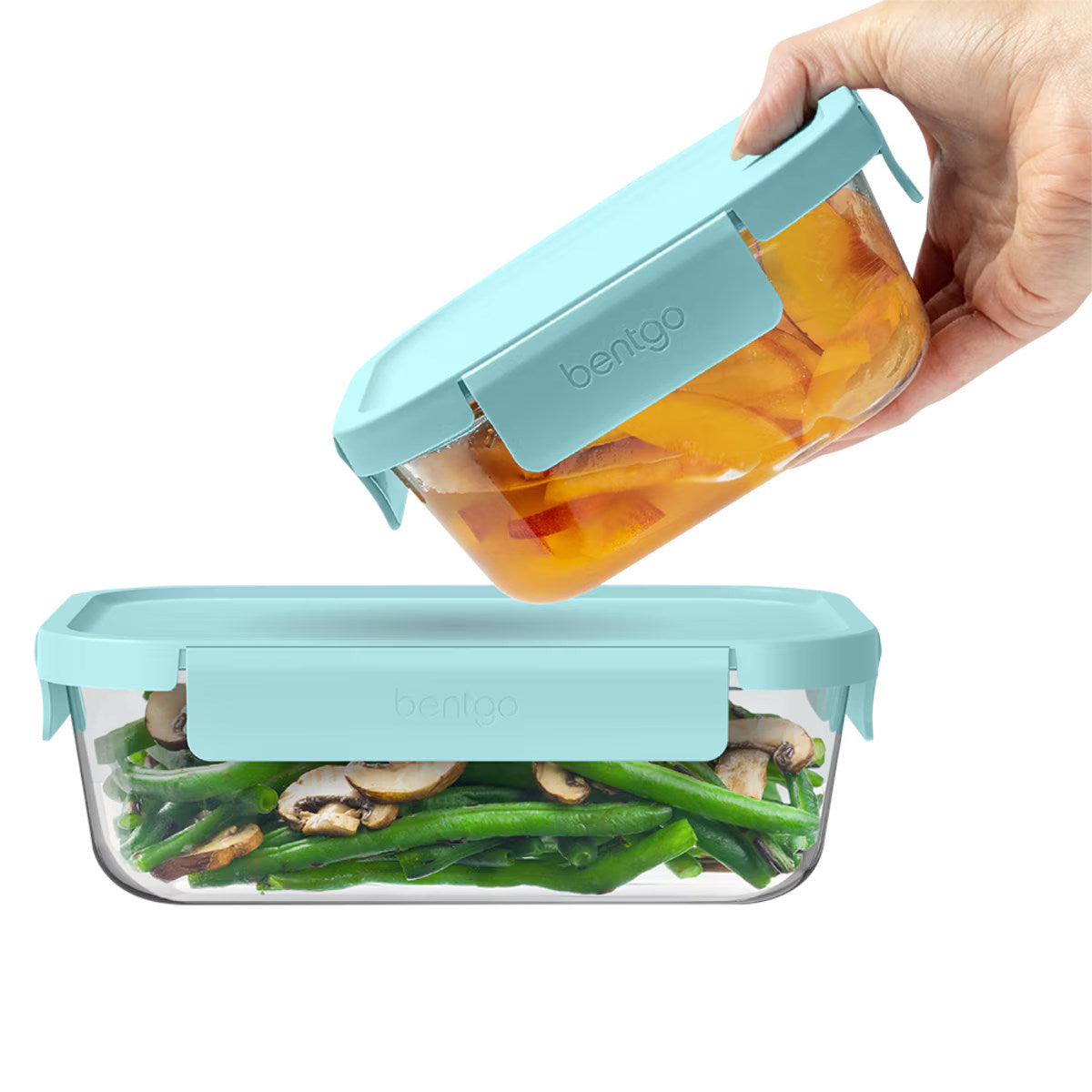Bentgo Rectangle Glass Storage Set 6 Piece