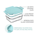 Bentgo Rectangle Glass Storage Set 6 Piece