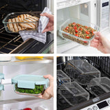 Bentgo Rectangle Glass Storage Set 6 Piece