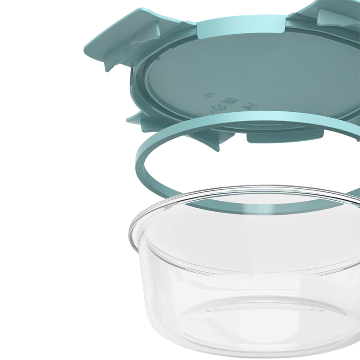 Bentgo Round Glass Storage Set 3 Piece