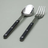 Bistrot Salad Servers Black Set 2 Piece | Minimax