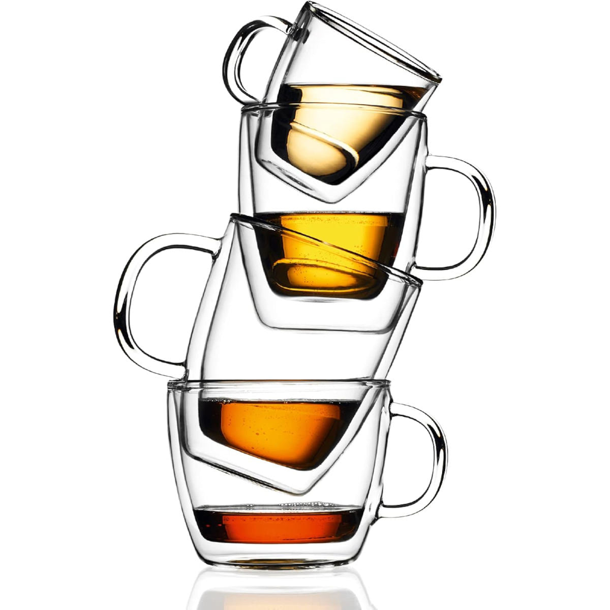 Bodum Bistro Double Wall Cup with Handle Small 150ml (Set of 2) | Minimax