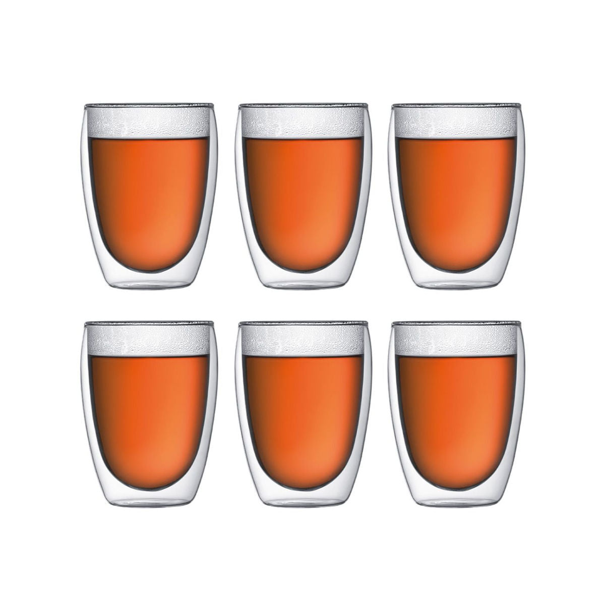 Bodum Pavina Double Wall Glasses Medium 350ml (Set of 6) | Minimax