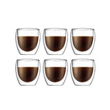 Bodum Pavina Double Wall Thermo-Glasses 250ml (Set of 6) | Minimax