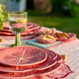 Bordallo Pinheiro Cabbage Fruit Plate Pink 19cm | Minimax