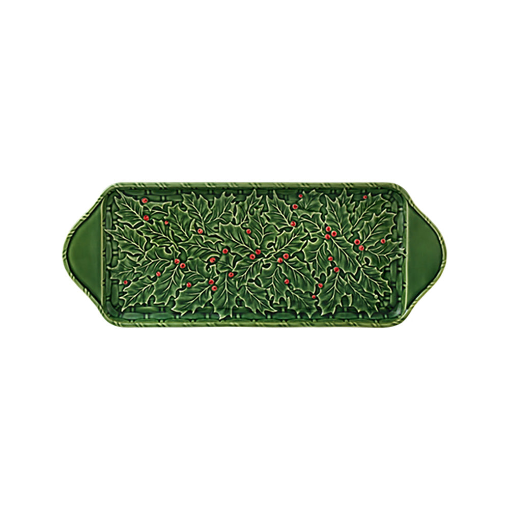 Bordallo Pinheiro Holly Tart Tray | Minimax