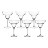 Bormioli Rocco Bartender Novecento Margarita Glass Set of 6 – 330ml crystal clear glasses designed for cocktails and stylish entertaining