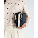 ELMS and KING Bowery Wallet Black Pebble | Minimax