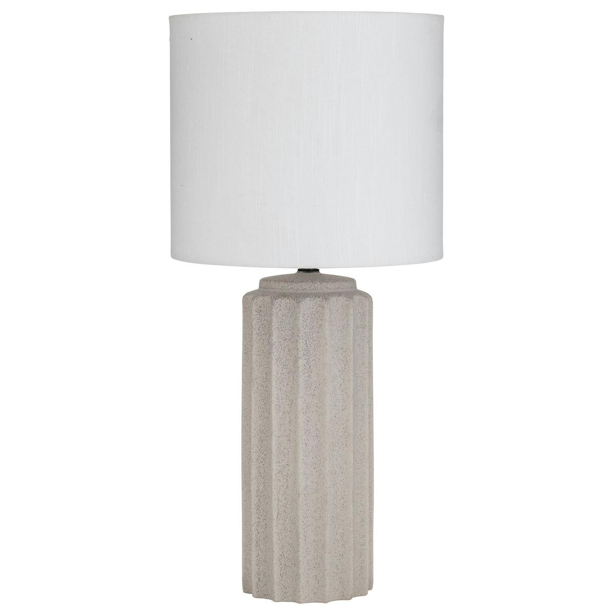 Amalfi Indi Table Lamp White 38x38x62cm