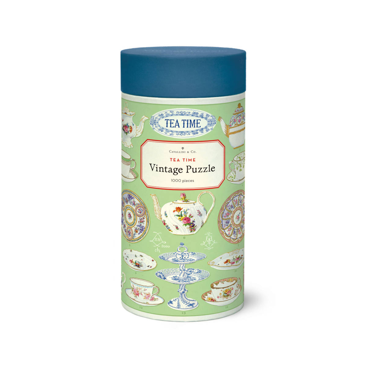Cavallini & Co Tea Time 1000 Pc Vintage Puzzle | Minimax