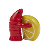 Salt & Pepper Mills and Shakers Ceramic Prawn/Lemon 8x8cm | Minimax