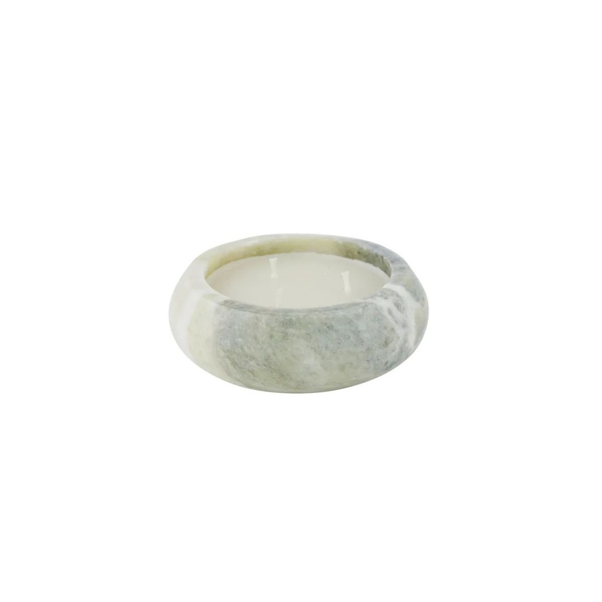 Coast To Coast Home Kamla Marble Candle Bowl Sage 12 x 4.5cm