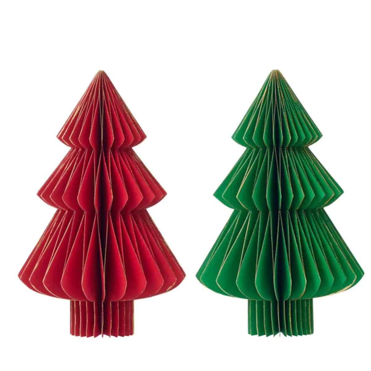 Gala 3 Tier Paper Tree Table Decor Assorted 17cm (Price per item)