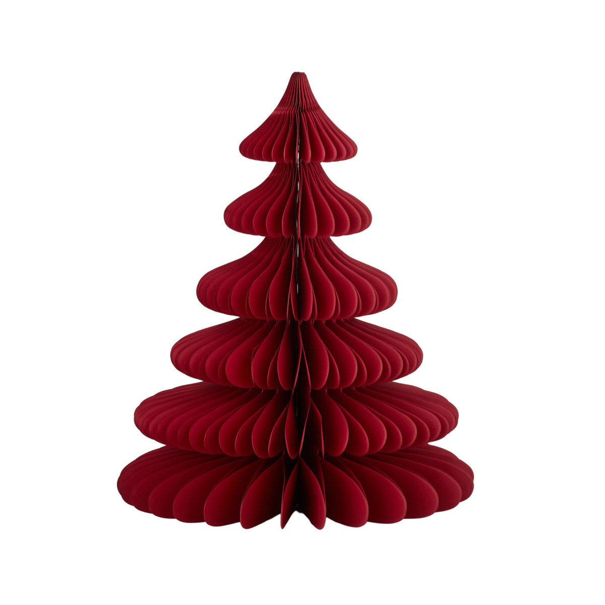 Gala Paper Tree Table Decoration Red 30cm | Minimax