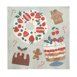 Gala Xmas Dessert Napkin 3 Ply 33cm (Pack of 20) | Minimax