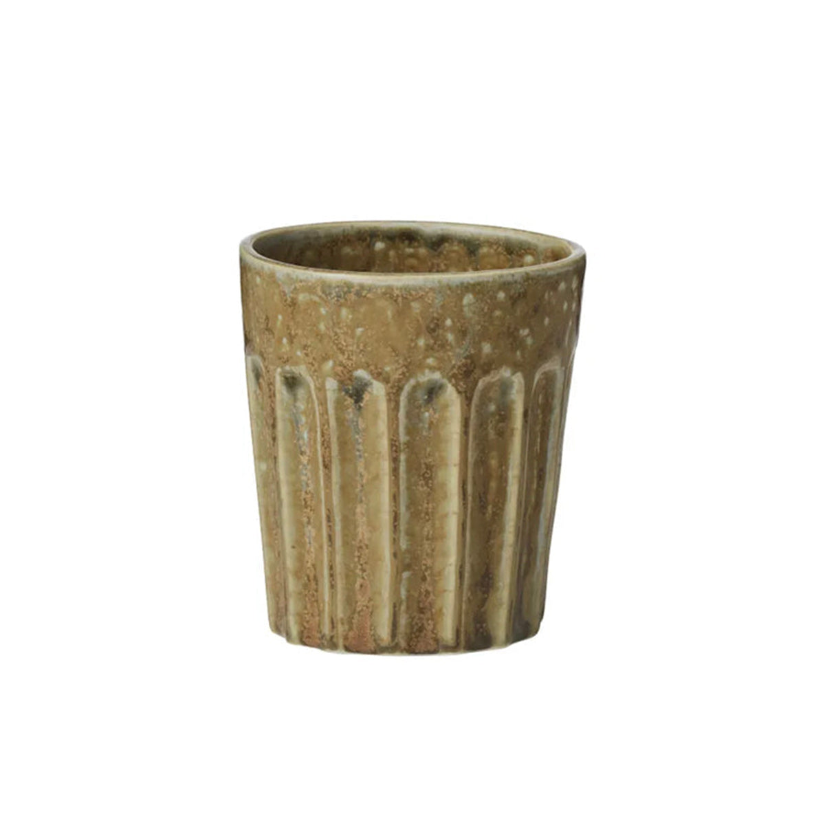 Assemble Studio Ceramic Latte Cup Olive 250ml | Minimax